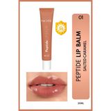 Peptide Lip Balm Spf 30 Nemlendirici ve Parlatıcı Dudak Balmı - 01 Salted Caramel - Kahverengi