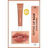 Peptide Lip Balm SPF 30 Nemlendirici ve Parlatıcı Renkli Dudak Balmı - 01 Salted Caramel