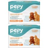 Pepy 60x90cm 2X30 Evcil Hayvan Tuvalet Eğitim Pedi