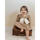 Per Amore Fiyonklu Müslin Bebek Elbisesi - 0-Kahverengi - 2 - 3 Yaş