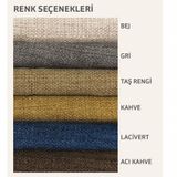 Pera 150x260 cm Kahve Fon Perde