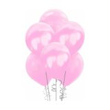 Pera Balon Metalik Pembe Balon 20'li - 20 Adet
