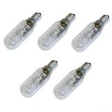 Pera İle Uyumlu Ankastre Davlumbaz Buzdolabı Fırın Tuz Lambası End 28 Watt Halojen Ampül 5 Adet