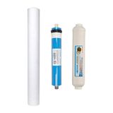 Pera Water 20 İnç 5 Micron Sediment Vontron 75 Gpd Mebran Ve Tatlandırıcı Filtre Su Arıtma Cihazı