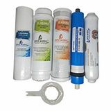 Pera Water Açık Kasa Su Arıtma Cihazlarına Uygun Global Water Solutions 75 Gpd Mebranlı 5'li Filtre Seti ve Açma Anahtarı