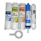 Pera Water Açık Kasa Su Arıtma Cihazlarına Uygun Pallas 80 Gpd Mebranlı 5'li Filtre Seti ve Açma Anahtarı