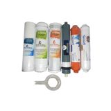 Pera Water Açık Kasa su arıtma cihazlarına uygun Platinium 80 gpd mebranlı 6 li mineral filtre seti