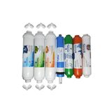 Pera Water kapalı kasa su arıtma cihazlarına uygun Pallas 80 gpd 7 li alkali + mineral filtre seti