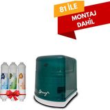 Pera Water Stong Kapalı Kasa 7 Aşamalı Ultra Alkali+Extra Mineralli Pompasız Su Arıtma Cihazı