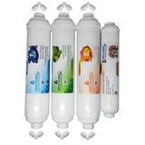 pera water treatment systems kapalı kasa su arıtma cihazlarına uygun mebransız inline 4 lü filtre seti