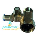 pera water treatment systems SU ARITMA CİHAZI TAHARET MUSLUĞUNDAN HAT ALMA APARATI VE KÜRESEL VANA 2'Sİ BİR ARADA COMBO HAT ALMA METAL KROM KAPLAMA