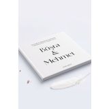Pera Wedding Düğün Özel Gün Anı Defteri ve Ziyaretçi Defteri 21cm X 21cm 50 Yaprak