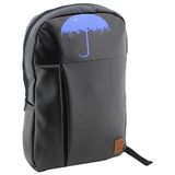 Perabags Şemsiye Baskılı Laptop Sırt Çantası - Siyah