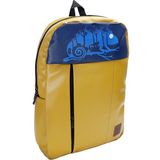 Perabags Tasarım Iguana Baskılı Sarı Laptop Sırt Çantası