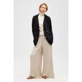 Peraluna Jisha, Kadın Örme Triko Blazer Ceket - Siyah - XL