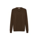 Peraluna MATEO V NECK PULLOVER Yumuşak Tuşeli Mevsimlik Erkek Triko Kazak - Kahve