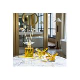 Peramari Dekoratif Kristal 6 Parça İkili Kelebek-Koku Şişesi Sarı-Gold Sarı 25 x 6