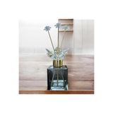 Peramari Dekoratif Kristal Cam Oda Koku Şişesi Füme- Gold - 20 x 7 - Gri