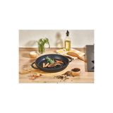 Peramari Elit Alüminyum Döküm Granite 28 cm Grill Sahan Siyah SİYAH 28 x 27.5