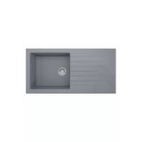 Peramics Aqua 60 P Gri 1.5 Göz Granit Eviye