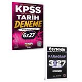 Peramila 2027 KPSS Tarih 6 Deneme Çözümlü +EVP Akademi Paragraf