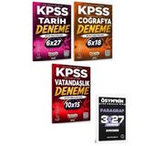 Peramila 2027 KPSS Tarih + Coğrafya + Vatandaşlık 22 Deneme 3 lü Set+ Anla Kazan Paragraf