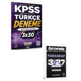 Peramila 2027 KPSS Türkçe 3 Deneme Çözümlü+ EVP Akademi Paragraf