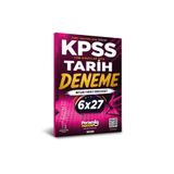 Peramila Yayıncılık 2026 KPSS Tüm Sınavlar İçin Tarih 6 Deneme Tamamı QR Çözümlü Lisans Önlisans