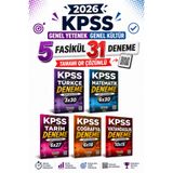 Peramila Yayıncılık KPSS Tüm Branşlar Deneme Seti Türkçe Matematik Tarih Coğrafya Vatandaşlık GYGK