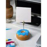 Perazayn Mavi Jöleli Desenli Donut Model Temalı Fotoğraf Not Tutacak Ofis Masası Not Tutacağı Hediyelik
