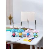Perazayn Minik Tatlı Kawaii Yavru Filler Fotoğraf Not Tutacağı Ofis Masası Hediye Tutucu Tutacak