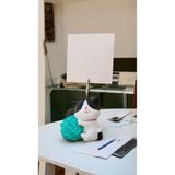Perazayn Turkuaz Yumaklı Sevimli Kawaii Kedi Fotoğraf Not Tutacak Ofis Hediyelik