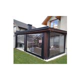 PERBRANDA ÖZEL ÖLÇÜ ŞEFFAF BRANDA KIŞ BAHÇESİ 0.80MM KALINLIK KUŞ GÖZLÜ