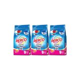 Perco Matik Toz Çamaşır Deterjanı, 27 kg, Beyazlar ve Renkliler, 3'lü Paket