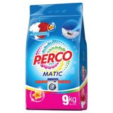 Perco Matik Toz Çamaşır Deterjanı 9kg Beyazlar ve Renkliler Tüm Çamaşırlar (72 Yıkama) - 9 kg