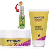 Percuadet Kapsikum Meyvesi Oleoresini Arnika Montana Çiçeği Dulavratotu Kremi Tüp + Kavanoz 50 Ml + Çörekotu Yağı