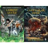Percy Jackson ve Olimposlular - Labirent Savaşı (Çizgi Roman) & Percy Jackson ve Olimposlular Canavarlar Denizi - Çizgi Roman (2 Kitap Set)