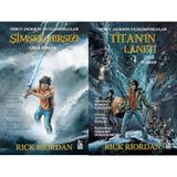 Percy Jackson ve Olimposlular Şimşek Hırsızı (Çizgi Roman) & Percy Jackson ve Olimposlular Titan'ın Laneti - (Çizgi Roman) (2 Kitap Set)