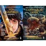 Percy Jackson Ve Olimposlular Son Olimposlu & Percy Jackson ve Olimposlular Canavarlar Denizi - Çizgi Roman (2 Kitap Set)
