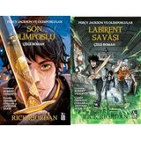 Percy Jackson Ve Olimposlular Son Olimposlu & Percy Jackson ve Olimposlular - Labirent Savaşı (Çizgi Roman) (2 Kitap Set)