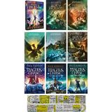 Percy Jackson ve Olimposlular Tanrıların Kadehi - Percy Jackson ve Olimposlular Şimşek Hırsızı - Magnus Chase - Rick Riordan 9'lu Set + Matematik Öğreten Cetvel