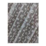 Perde Alemi Çiçek Desen Dantel Sık Pile 1-3 400x250 cm Tül Perde