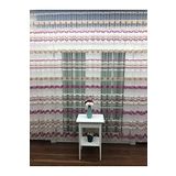 Perde Alemi Enine Çizgili Bantlı Spor Sık Pile 1-3 600x260 cm Tül Perde