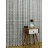 Perde Alemi Enine Çizgili Etek Ucu Desenli Normal Pile 1-2.5 250x250 cm Tül Perde