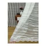 Perde Alemi Enine Çizgili Etek Ucu Desenli Sık Pile 1-3 200x250 cm Tül Perde