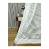 Perde Alemi Geometrik Desenli Etek Katlamalı Normal Pile 1-2.5 100x250 cm Tül Perde