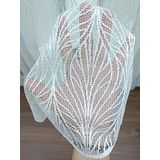 Perde Alemi Özel Örme Dokulu Normal Pile 1-2.5 100x250 cm Tül Perde