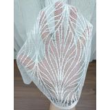 Perde Alemi Özel Örme Dokulu Seyrek Pile 1-2 500x260 cm Tül Perde