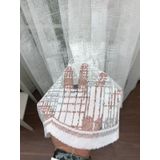 Perde Alemi Spor Desen Dantel Normal Pile 1-2.5 350x250 cm Tül Perde
