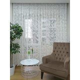 Perde Alemi Spor Desen Dantel Seyrek Pile 1-2 550x250 cm Tül Perde